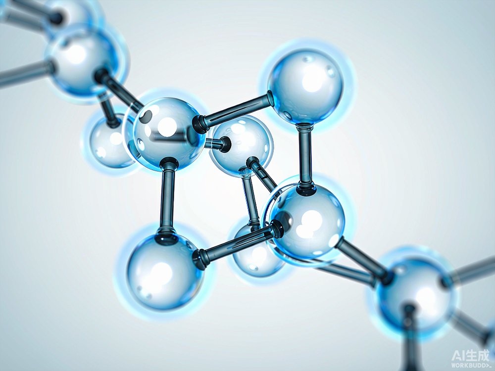Molecular structure visual
