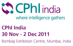 CPhI India Nov.30-Dec.02, 2011